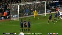 Mirallas K Goal West Ham 1 - 1 Everton FA Cup 13-1-2015