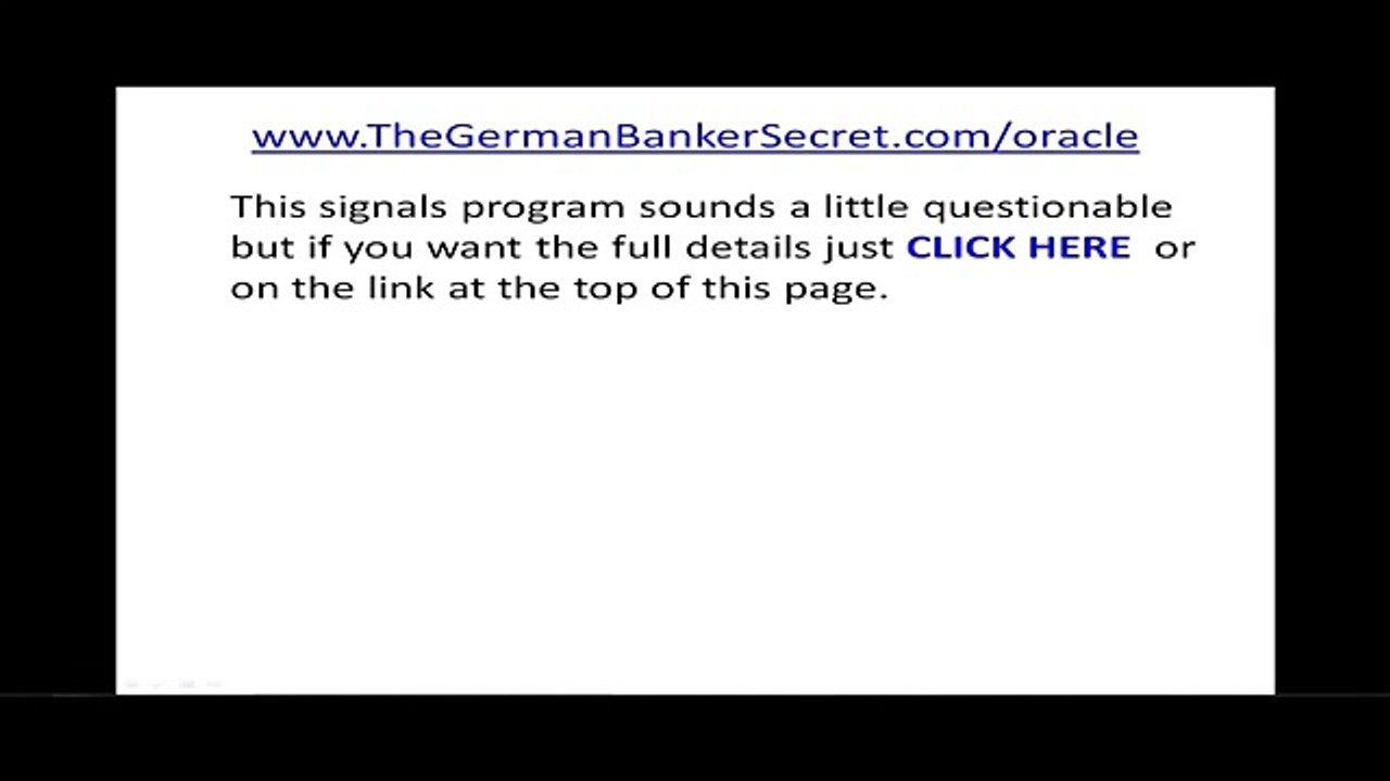 Trading Oracle Review Does This Program Really Work- Is There A Better Binary Option Software-