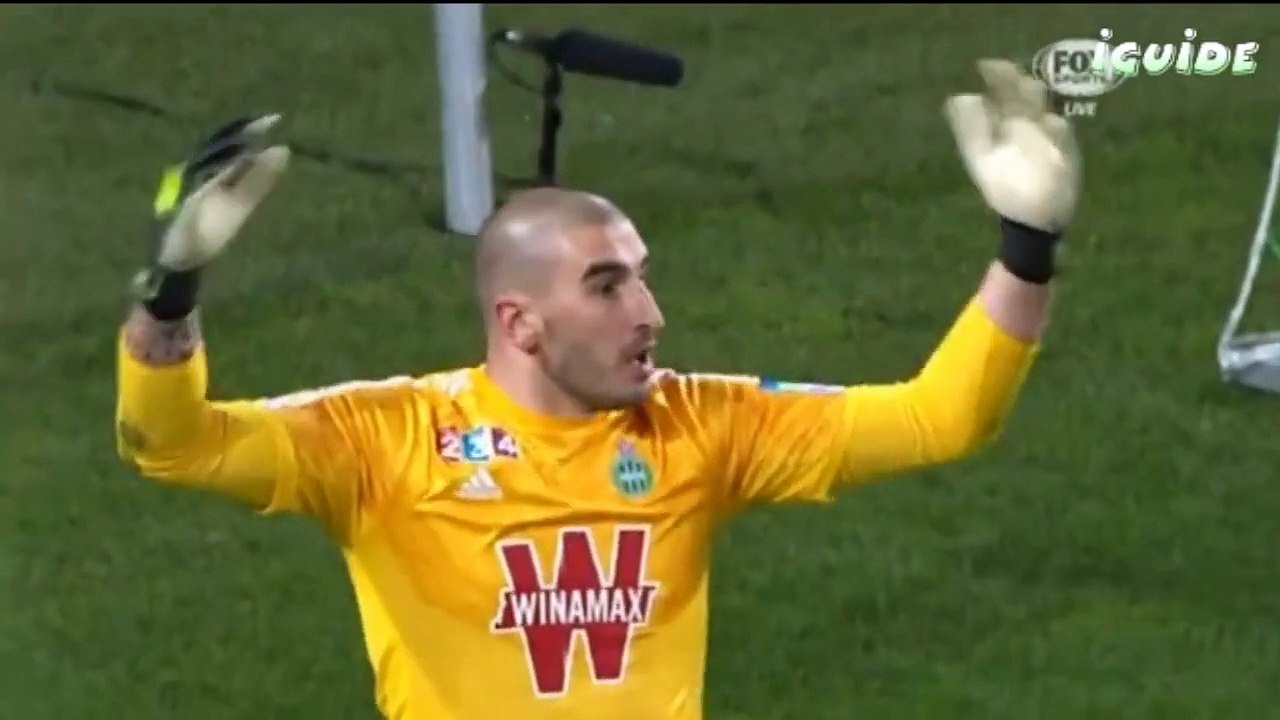 Zlatan Ibrahimovic Epic Chest Goal - Saint Etienne vs PSG (Coupe de la Ligue) 2015