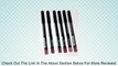 NYX Cosmetics Long Lasting Slim Lip Liner Pencils 6 Colors: Coffee, Mahogany, Ever, Soft Brown, Pale Pink, and Nude Beige Review