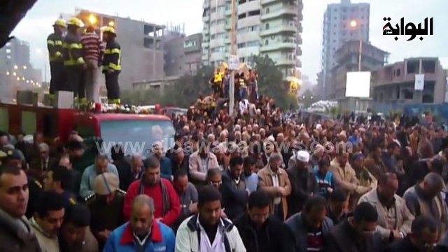 الآلاف يشيعون جثمان شهيد سيناء بمسقط رأسه في الدقهلية