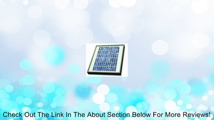 Solar Panel Kit, 10W, For Gate Operators Review
