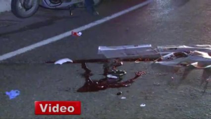 Otomobille Çarpışan Motosikletli Hayatını Kaybetti