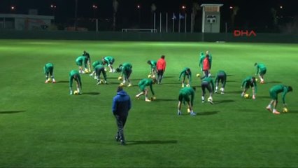 Bursaspor'da İkinci Yarı Hazırlıkları Sürüyor
