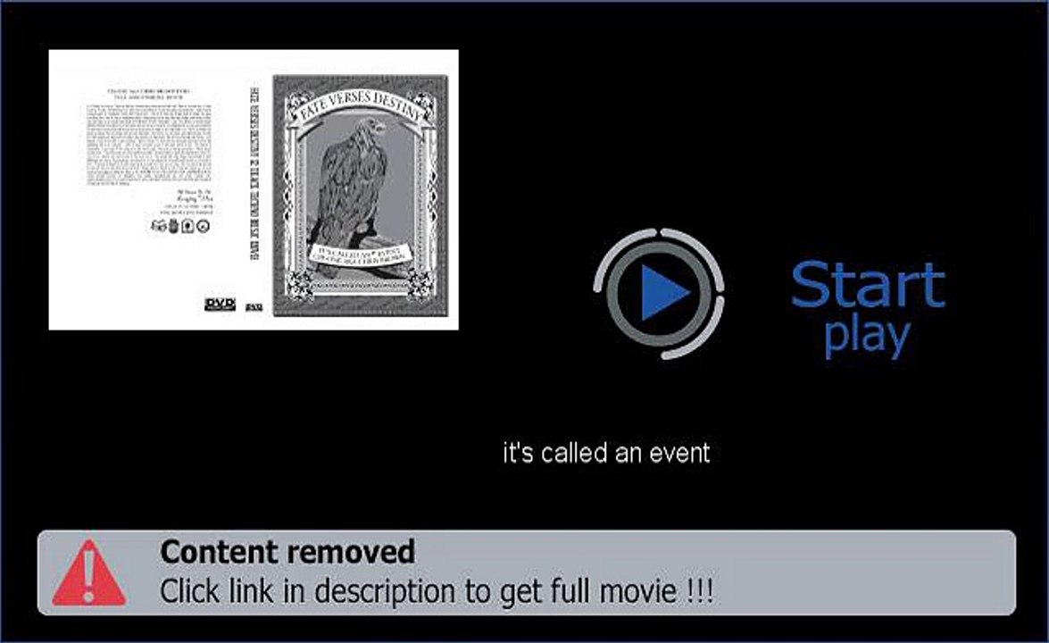 it's called an event Movie Download Site