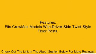 WeatherTech Custom Fit FloorLiner - Toyota Tundra CrewMax - 2012 - 2013 - 1st & 2nd Row Black Review