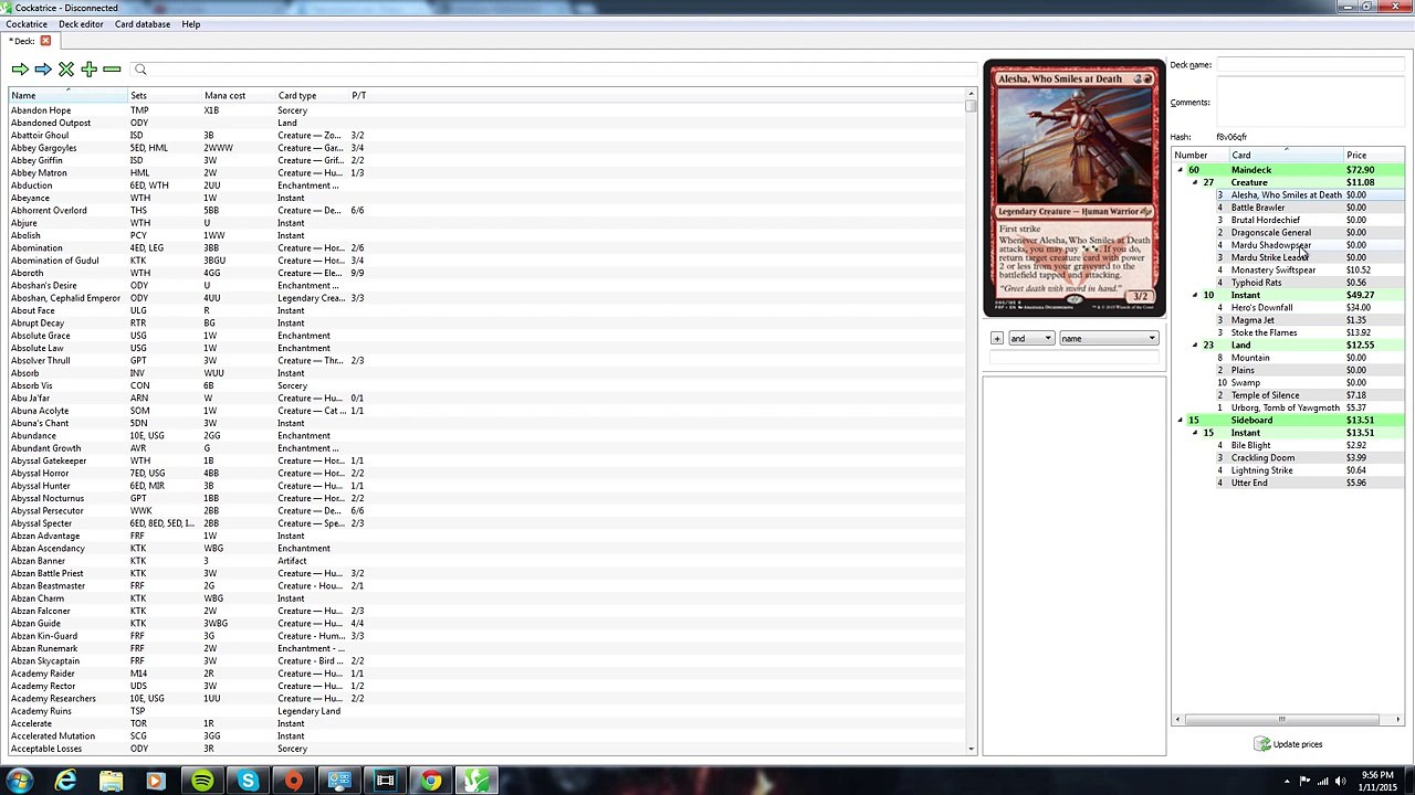 Magic the Gathering. Fate Reforged Mardu Aggro Deck Tech