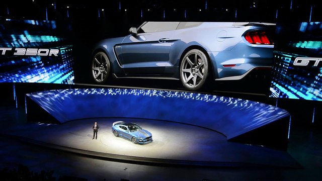 Ford GT, Shelby GT350R, F-150 Raptor - NAIAS 2015