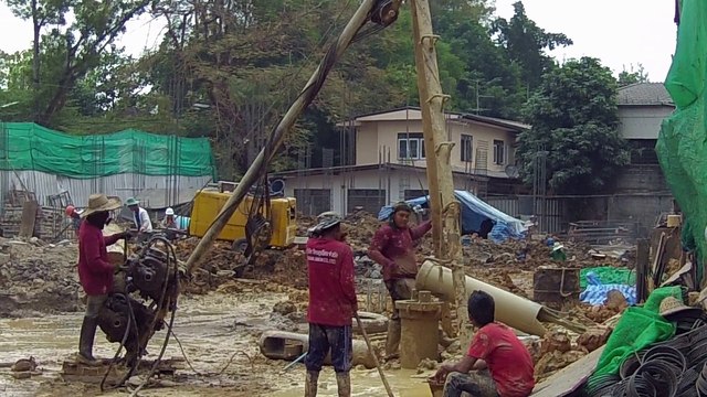 Reportage chantier Chiang Rai : Excavation