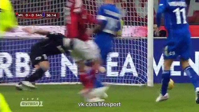 AC Milan 2-1 Sassuolo (Full Highlights) Coppa Italia