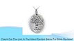 Two Piece Serenity Prayer Pendant Necklace With Tree Of Life Cut Out - Prayer Necklace - 12 Step Jewelry Review