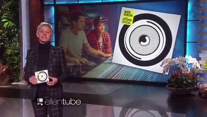 Bruno Mars & Mark Ronson UpTown Funk on Ellen Show