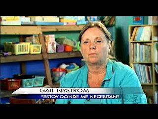 Repartiendo amor en tierra ajena