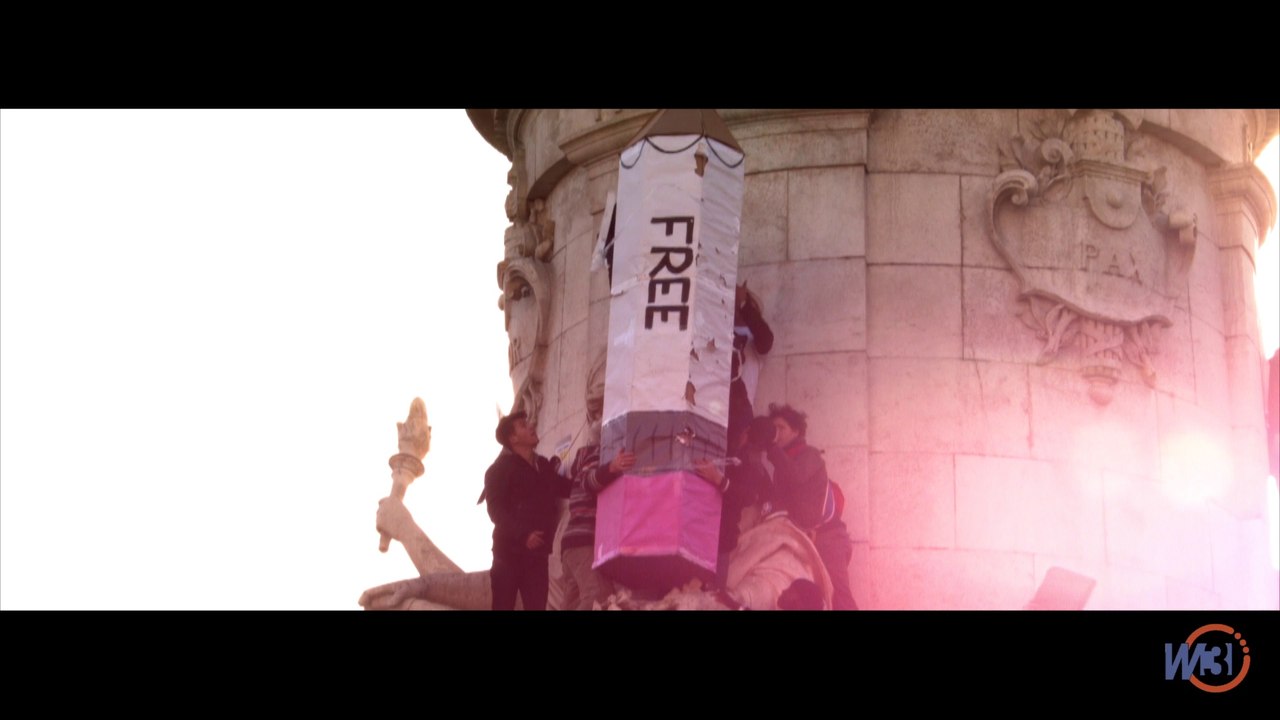 Paris Webcube - 11/01/15 - Place de la République