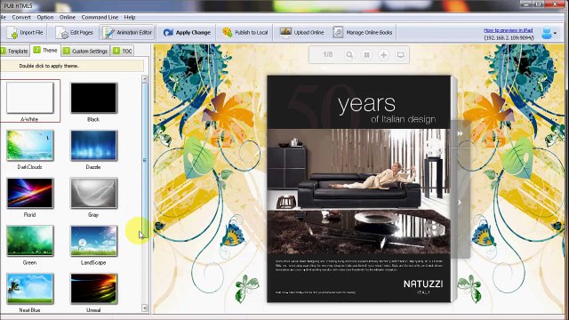 Quickly Design Professional Digital Posters with PUB HTML5