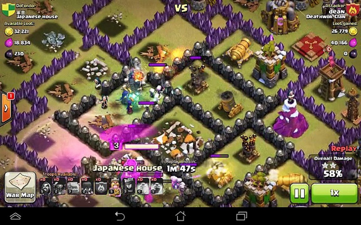 Clash of clans 3 star war attack