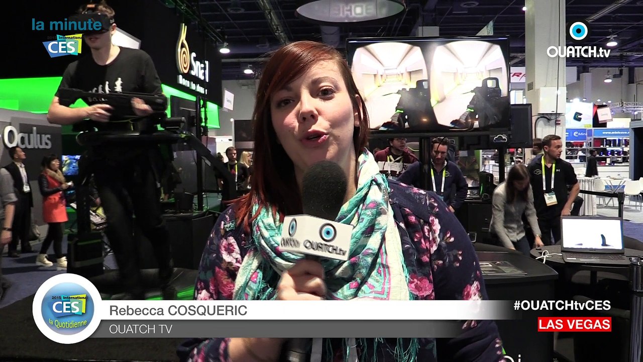 la minute CES S02E27 : Virtuix Omni, le kit de déplacement virtuel pour jeux vidéo