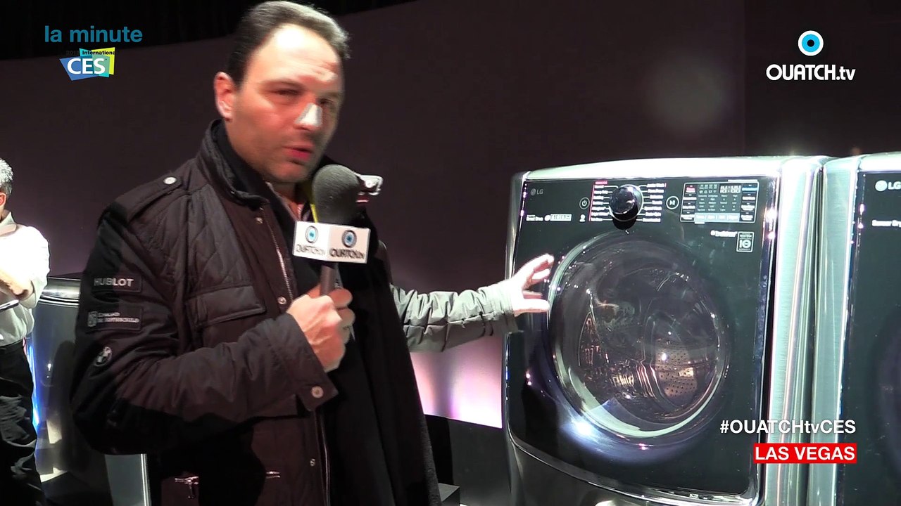 la minute CES S02E30 : Mini Washer, le mini lave-linge LG