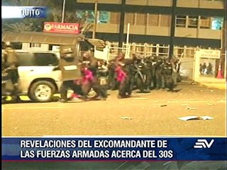 Las revelaciones del general Ernesto González sobre el 30S