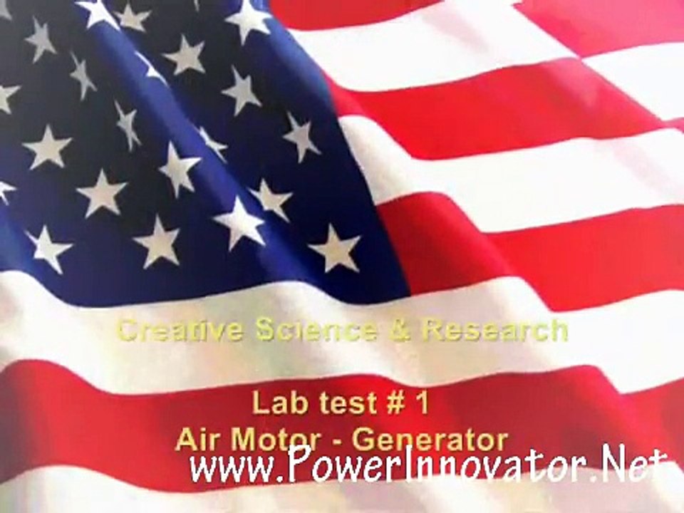Green Energy, Air motors, Free Energy motors and generators