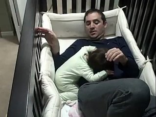 This Dad Figured Out How to Get Baby to Sleep in Crib