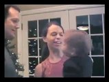 Mom Gets Laughter and Plenty of Kisses from Her Husband and Little Boy