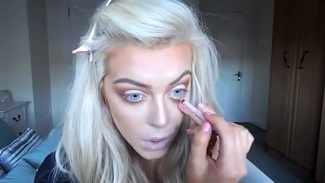 FIRST VIDEO! ♡ Matte, Warm, Brown Smokey Eye with Nude lips Makeup Tutorial ♡ ♡