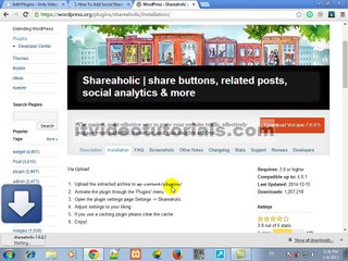 How to add social share buttons to wordpress in urdu