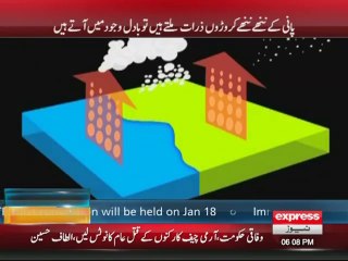 Why fog appears in winter