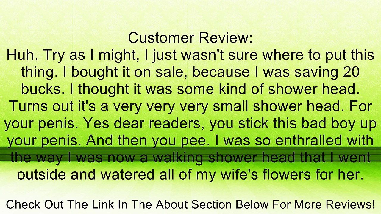 Xr llc - Master Series Libertine Faucet Plug Review