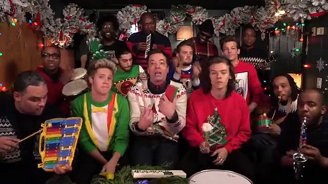Jimmy Fallon, One Direction & The Roots Santa Claus Is Coming To Town (Classroom Instruments)