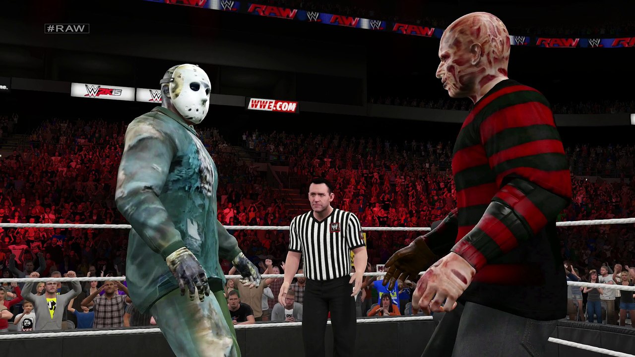 WWE Universe in WWE 2k15: Freddy vs. Jason
