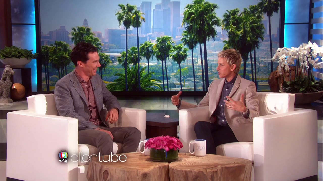 Benedict Cumberbatch on Ellen