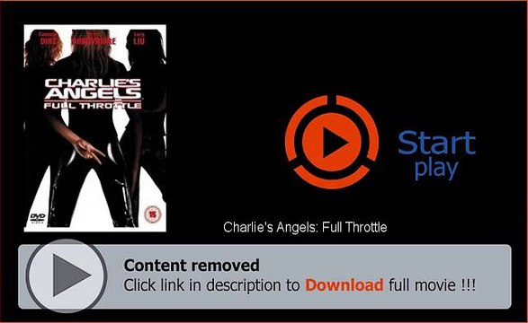Download Charlie's Angels: Full Throttle Movie Mp4 Avi Mkv PDA