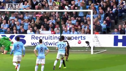 MANCHESTER CITY VS WIGAN ATHLETIC 1 2  Official Goals And Highlights FA Cup Sixth Round