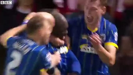 Wimbledon Vs Liverpool 1 2   Adebayo Akinfenwa Goal   January 5 2015   FA Cup