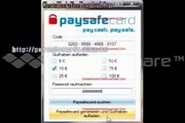 PaySafeCard Code Generator MAY 2014 no survey no password[1]