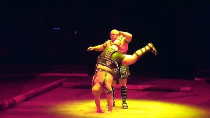 Frank Medrano - AMAZING BIG MEN ACROBATS!!