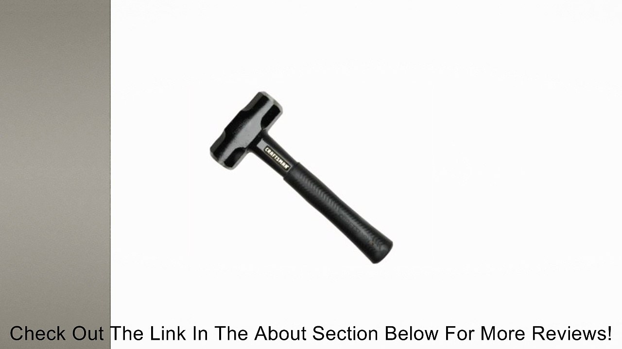 Craftsman 9-38309 48-Ounce Fiberglass Engineering Hammer Review