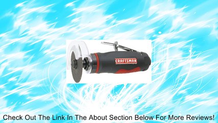 Craftsman 9-19953 Pneumatic Cut Off Tool Review
