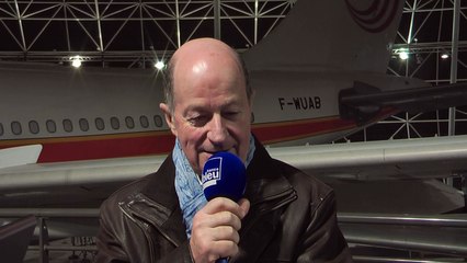 Bernard Keller, le maire de Blagnac, à Aéroscopia