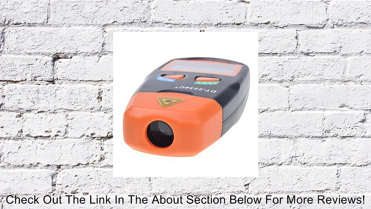 Durable DT-2234C+ Digital Laser Photo Tachometer Meter Non Contact Review