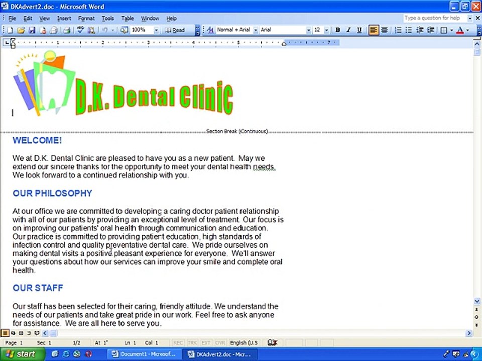 Ms Word 2003 Training- Open_View_Docs (Part 3)