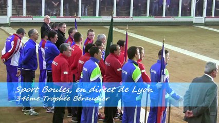 Présentation des équipes, 34ème Trophée Béraudier, Lyon 2015
