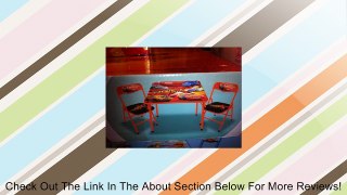 Car's Table & Chairs Set (Disney) Review