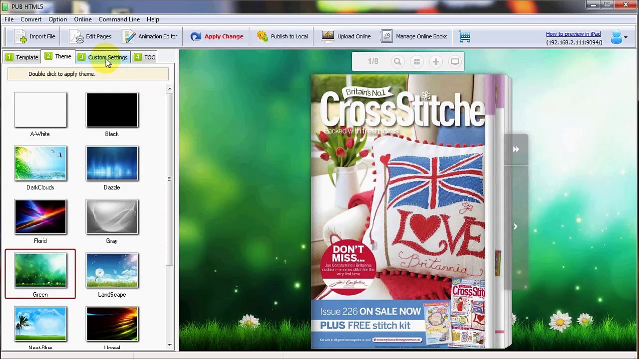 Create Your Flipbook Download Free Trial with PUB HTML5 Flipping Book Software