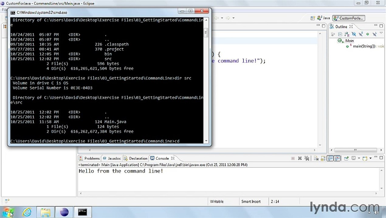 Java Essential Training 15