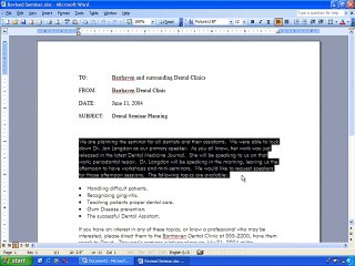 Ms Word 2003 Training- Selecting_Copying_Movi (Part 15)