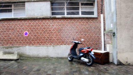 Quelques flocons dans le ciel cambrésien