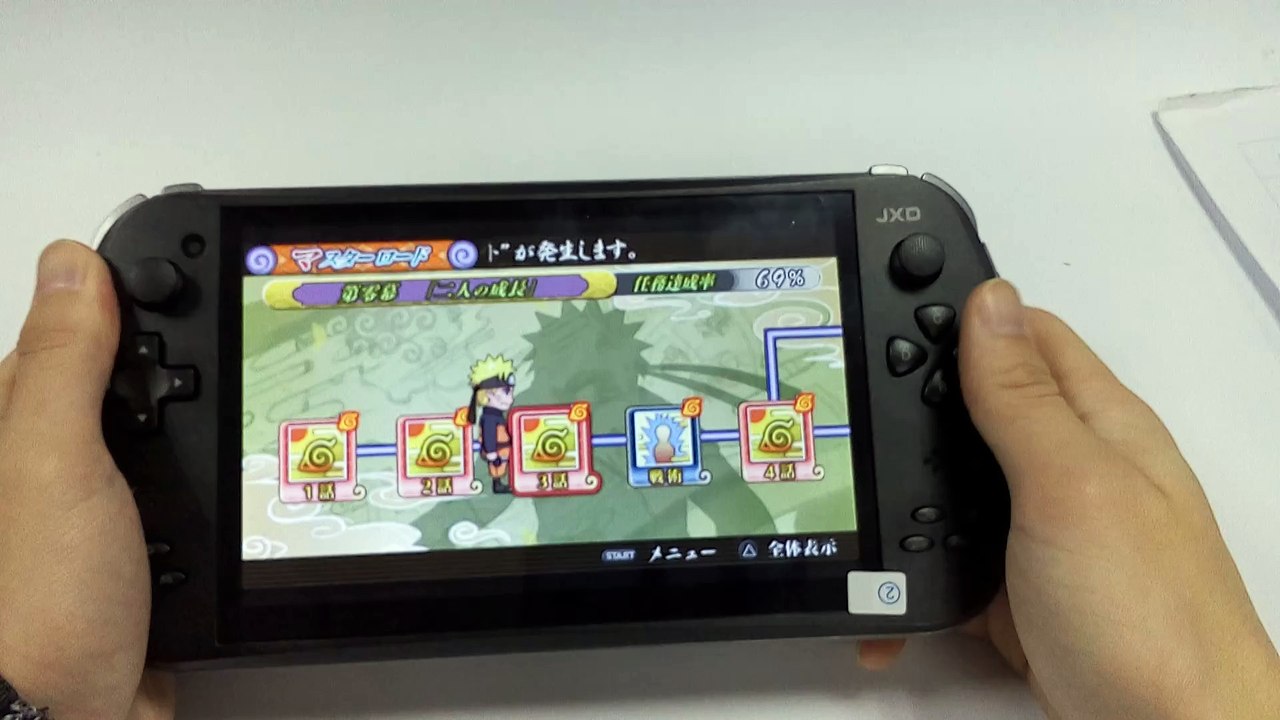 Naruto Shippuuden Naltimate Accel 3 Gameplay Mission 2 | JXD S7800b